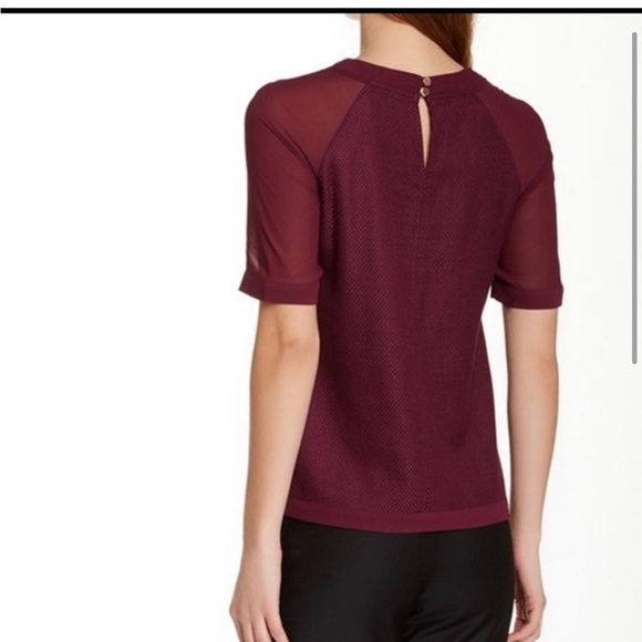 Ted Baker Ennis Deep Purple Blouse - Picture 2 of 14